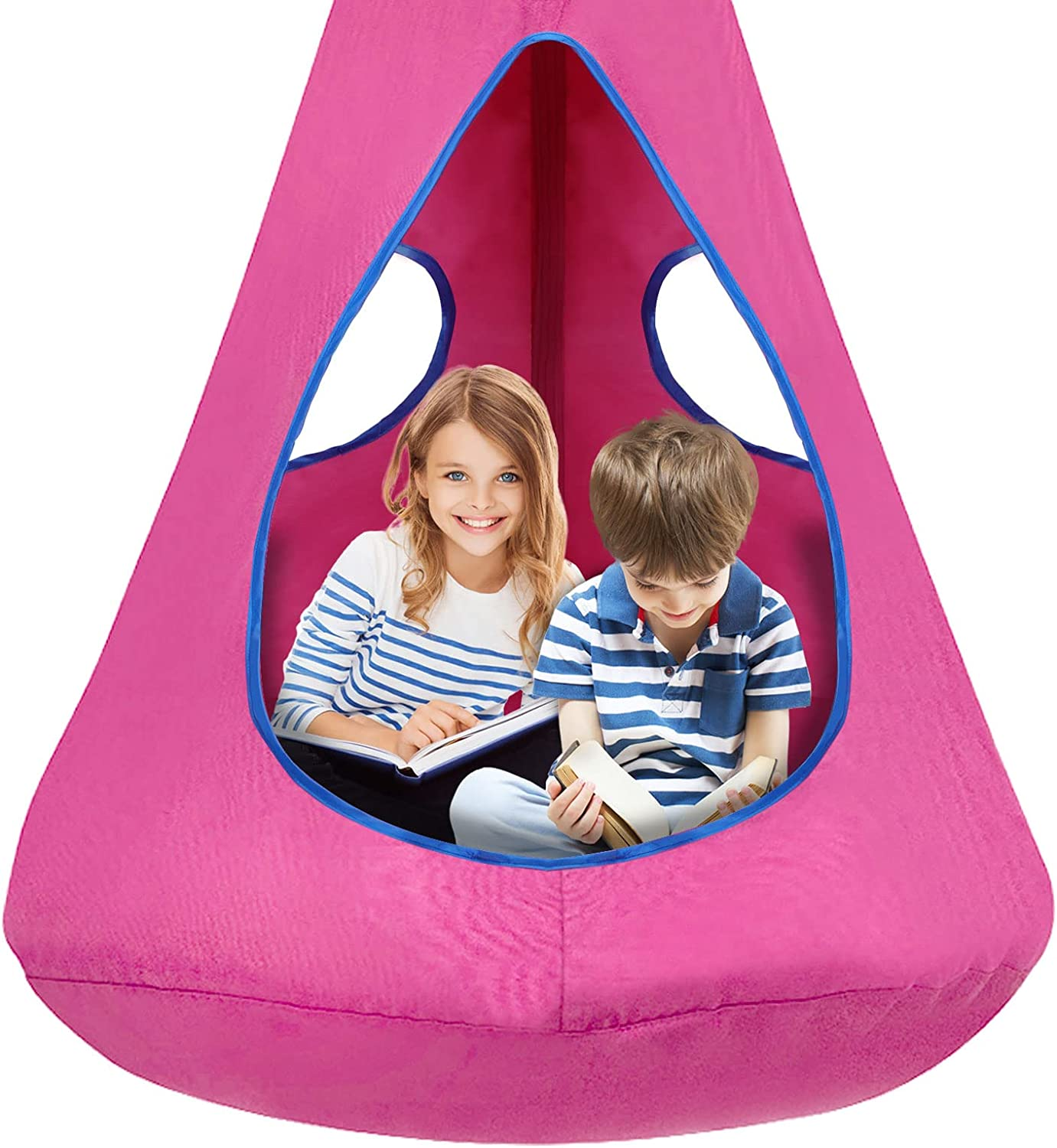 IN/Outdoor Children's Hanging Tree Tent Nest Swing Chair Hanging Hammock Chair - Picture 3 of 19