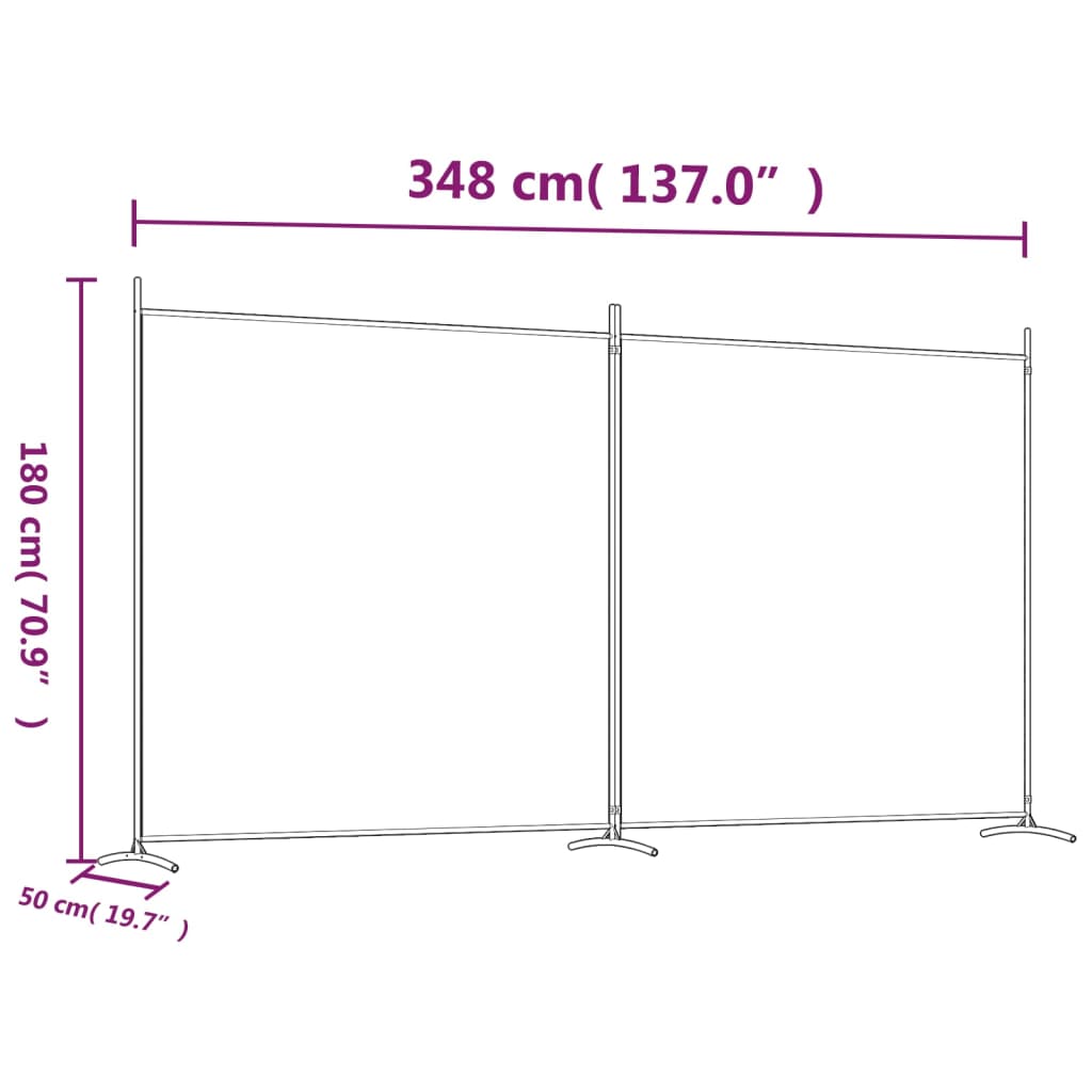 Raumteiler Paravent Trennwand Sichtschutz Spanische Wand Umkleide Sichtschutz - Bild 10 von 24