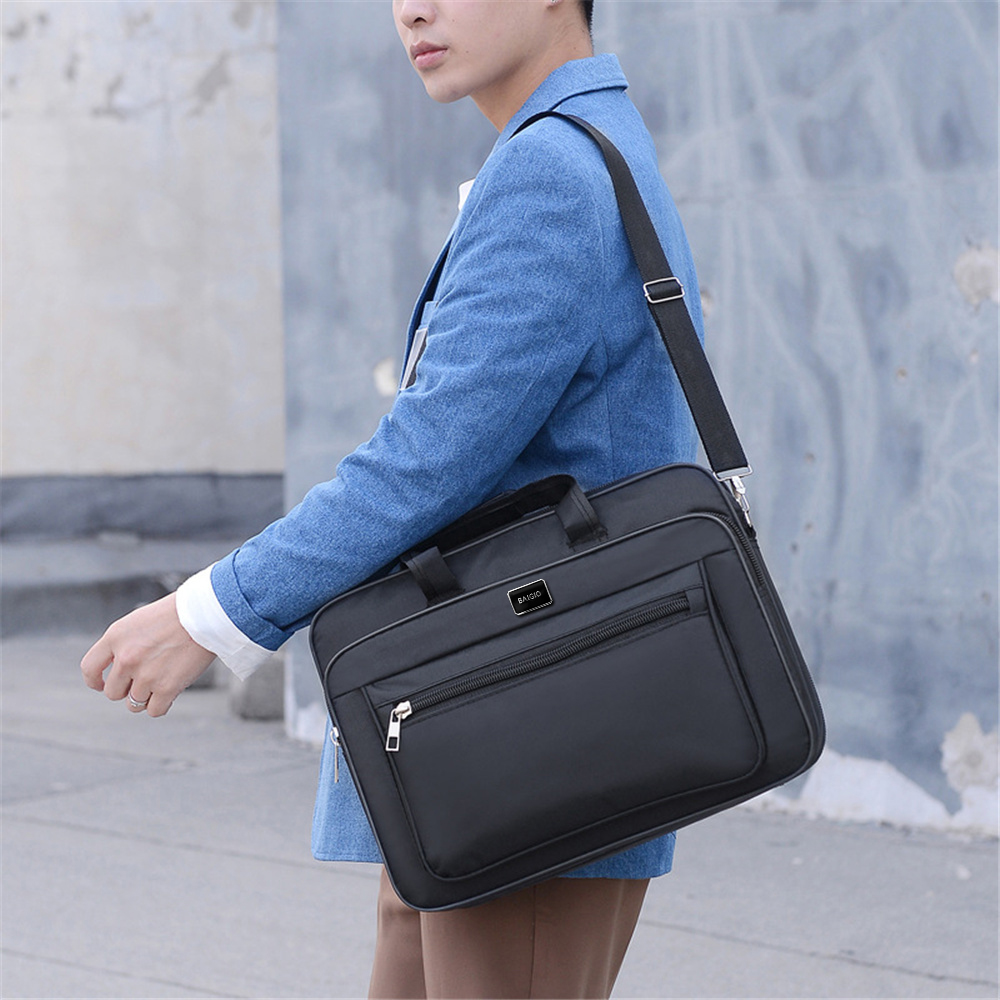 15.6'' Mens Laptop Bag Notebook Briefcase Cases Business Shoulder Crossbody Bags - Picture 7 of 29