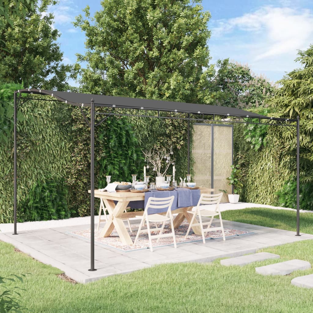 Markise Gartenpavillon Pavillon Anbaupavillon Terrassen Pavillon Wasserdicht - Bild 16 von 37