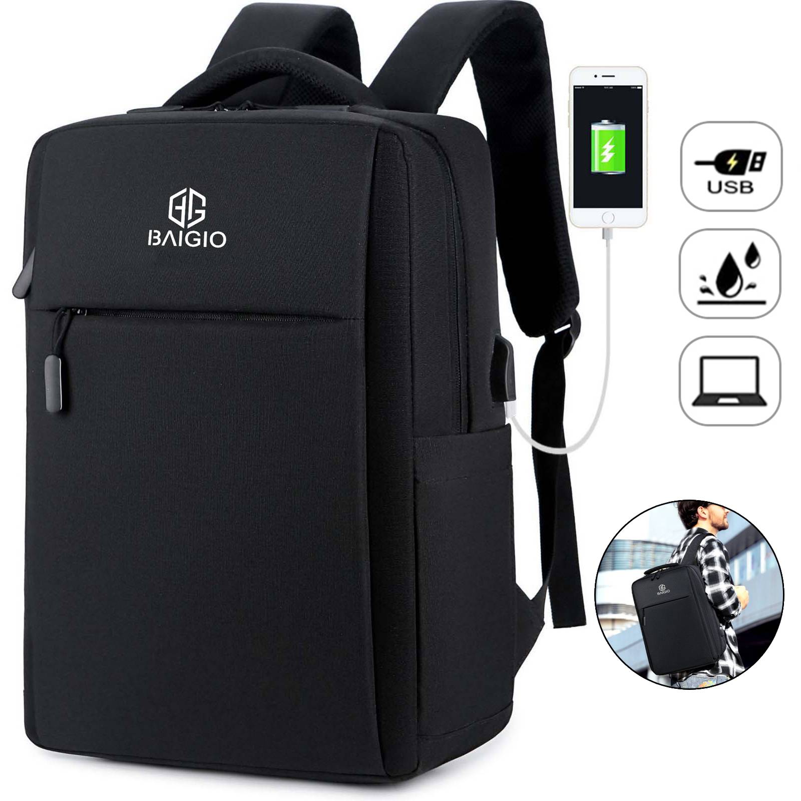 Laptop Backpack For Business Travel 30L, School, Leasure, Gaming