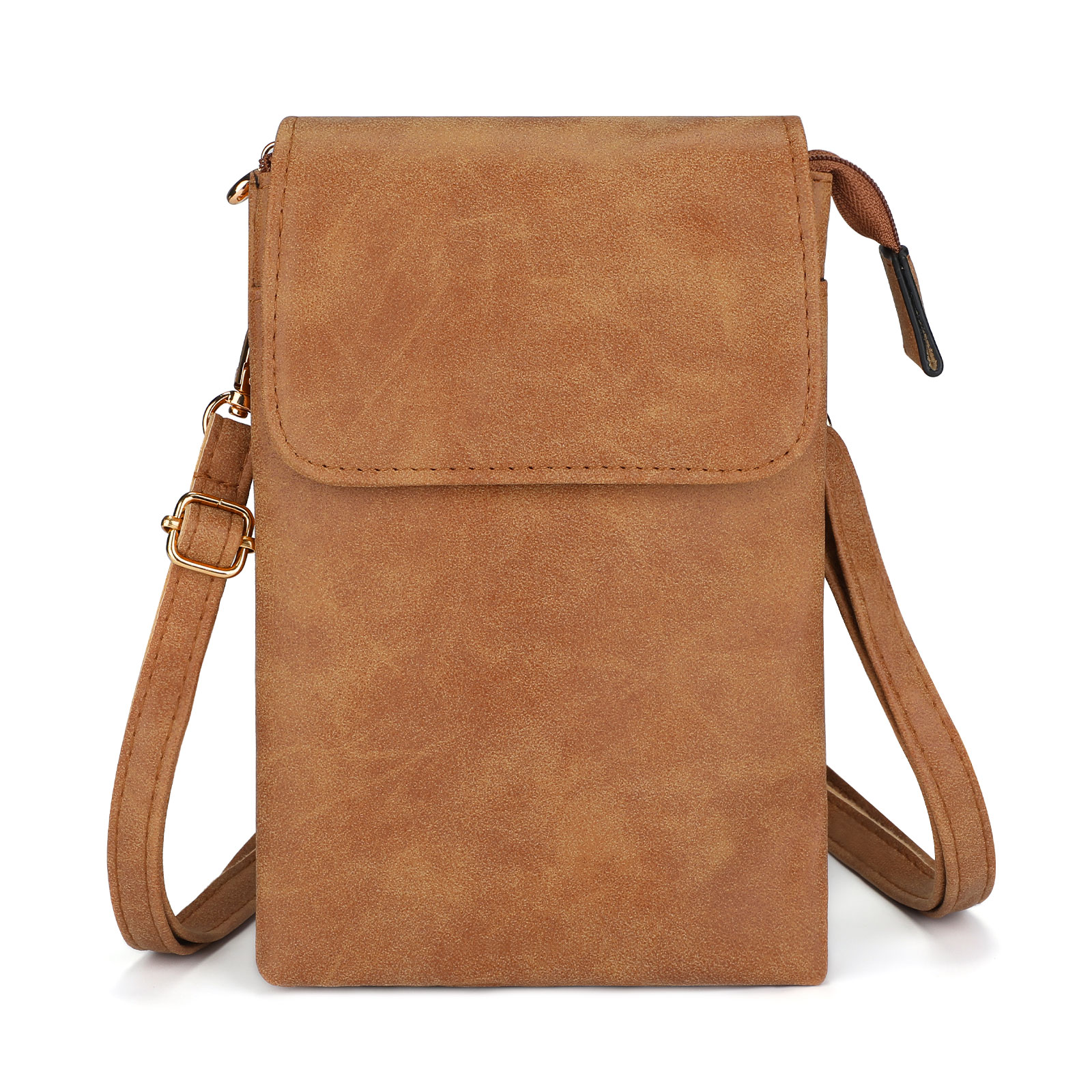 Women's mobile phone bag small shoulder bag leather phone purse - Picture 13 of 24