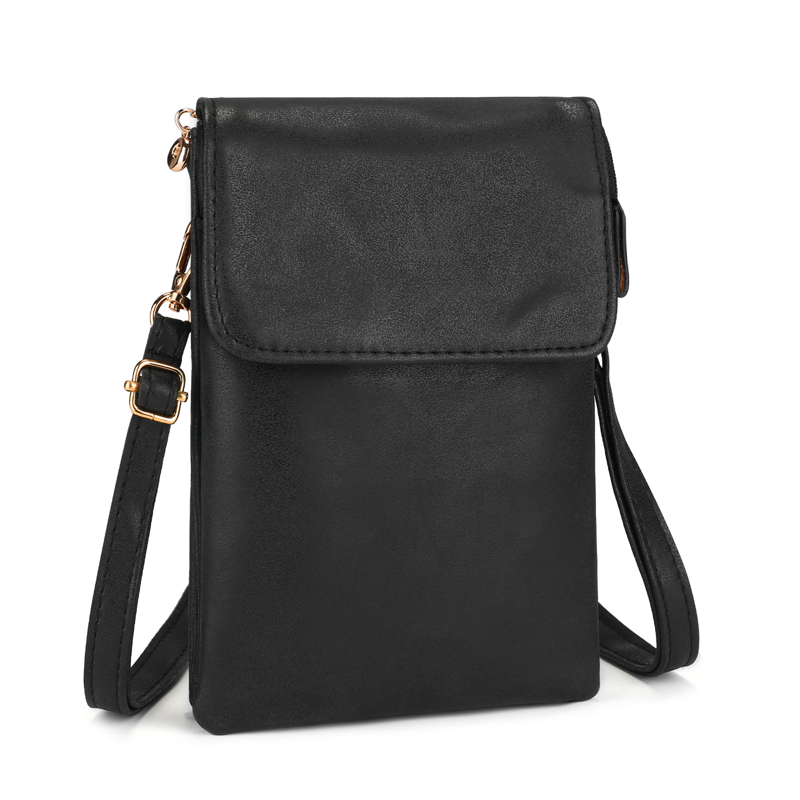 Women's mobile phone bag small shoulder bag leather phone purse - Picture 4 of 24