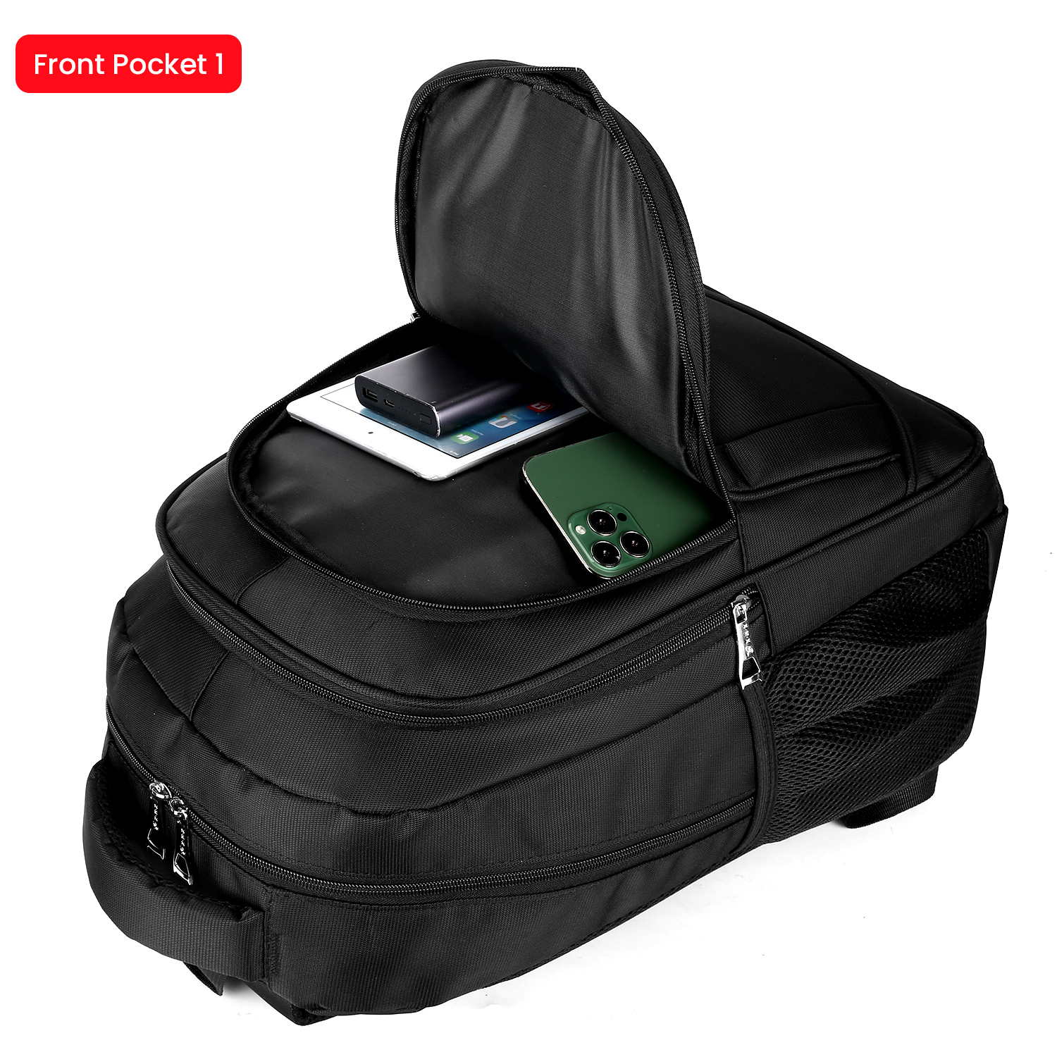 15.6" 17.3" Mens Large Backpack Business School Bag Waterproof Sport Laptop Bags - Picture 7 of 101