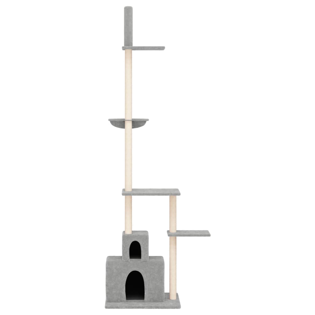 Kratzbaum Deckenhoch Katzenkratzbaum Katzenbaum Kletterbaum Katzen 250,5-276,5cm - Bild 22 von 38