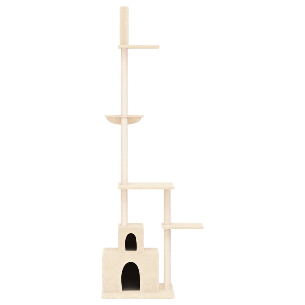 Kratzbaum Deckenhoch Katzenkratzbaum Katzenbaum Kletterbaum Katzen 250,5-276,5cm - Bild 12 von 38