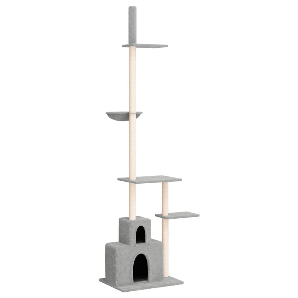 Kratzbaum Deckenhoch Katzenkratzbaum Katzenbaum Kletterbaum Katzen 250,5-276,5cm - Bild 21 von 38
