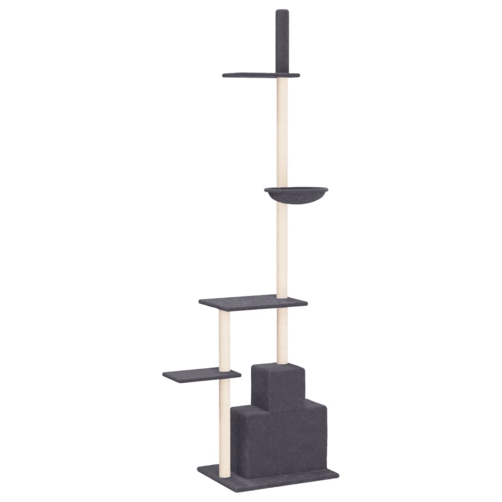 Kratzbaum Deckenhoch Katzenkratzbaum Katzenbaum Kletterbaum Katzen 250,5-276,5cm - Bild 34 von 38