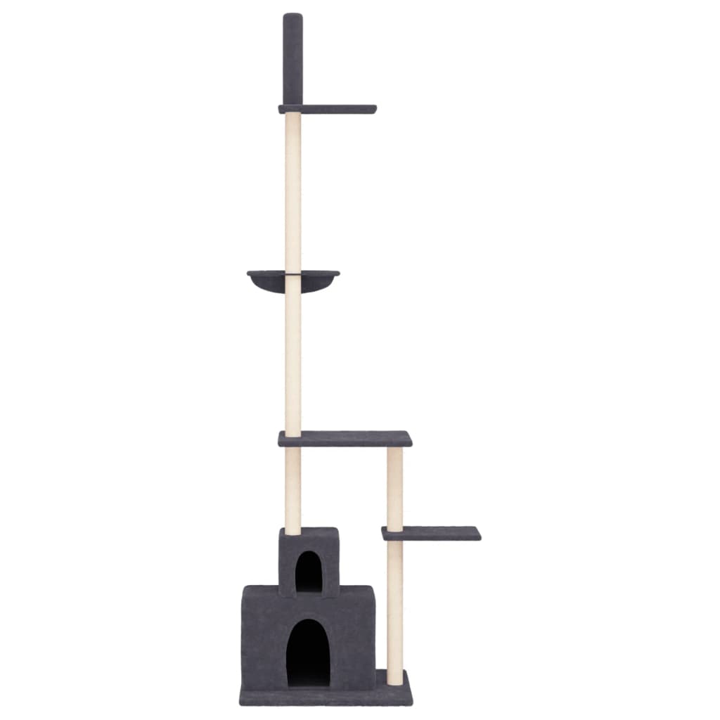 Kratzbaum Deckenhoch Katzenkratzbaum Katzenbaum Kletterbaum Katzen 250,5-276,5cm - Bild 32 von 38