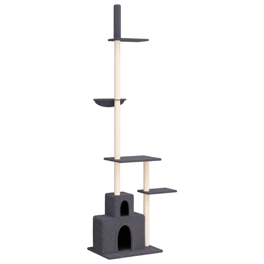 Kratzbaum Deckenhoch Katzenkratzbaum Katzenbaum Kletterbaum Katzen 250,5-276,5cm - Bild 31 von 38