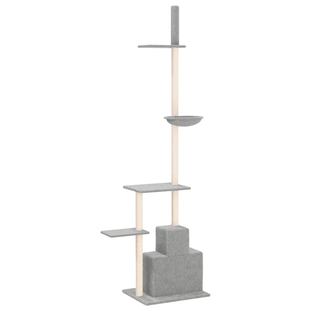 Kratzbaum Deckenhoch Katzenkratzbaum Katzenbaum Kletterbaum Katzen 250,5-276,5cm - Bild 24 von 38