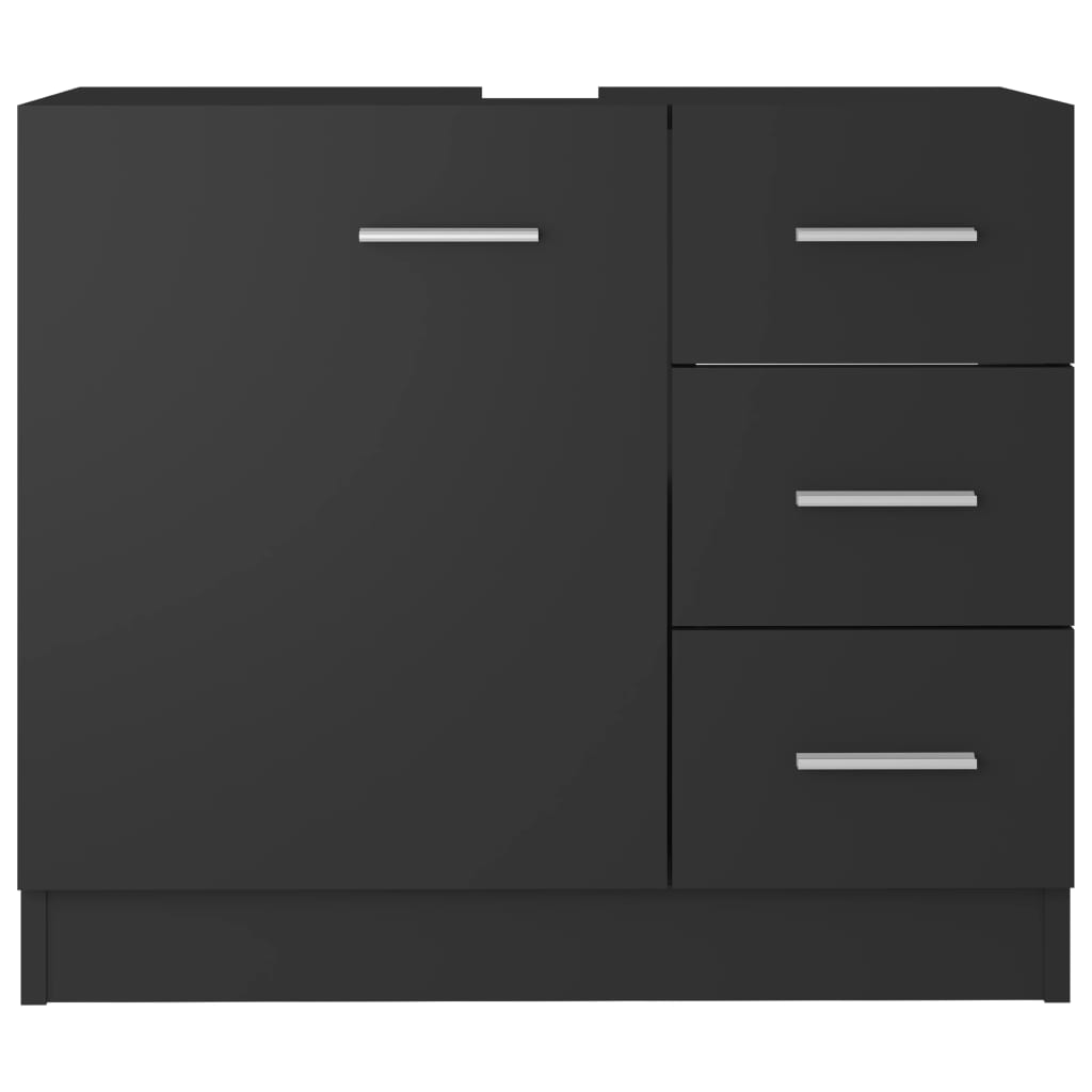 Waschbeckenunterschrank Badezimmerschrank Waschtisch Unterschrank Badschrank - Bild 21 von 97