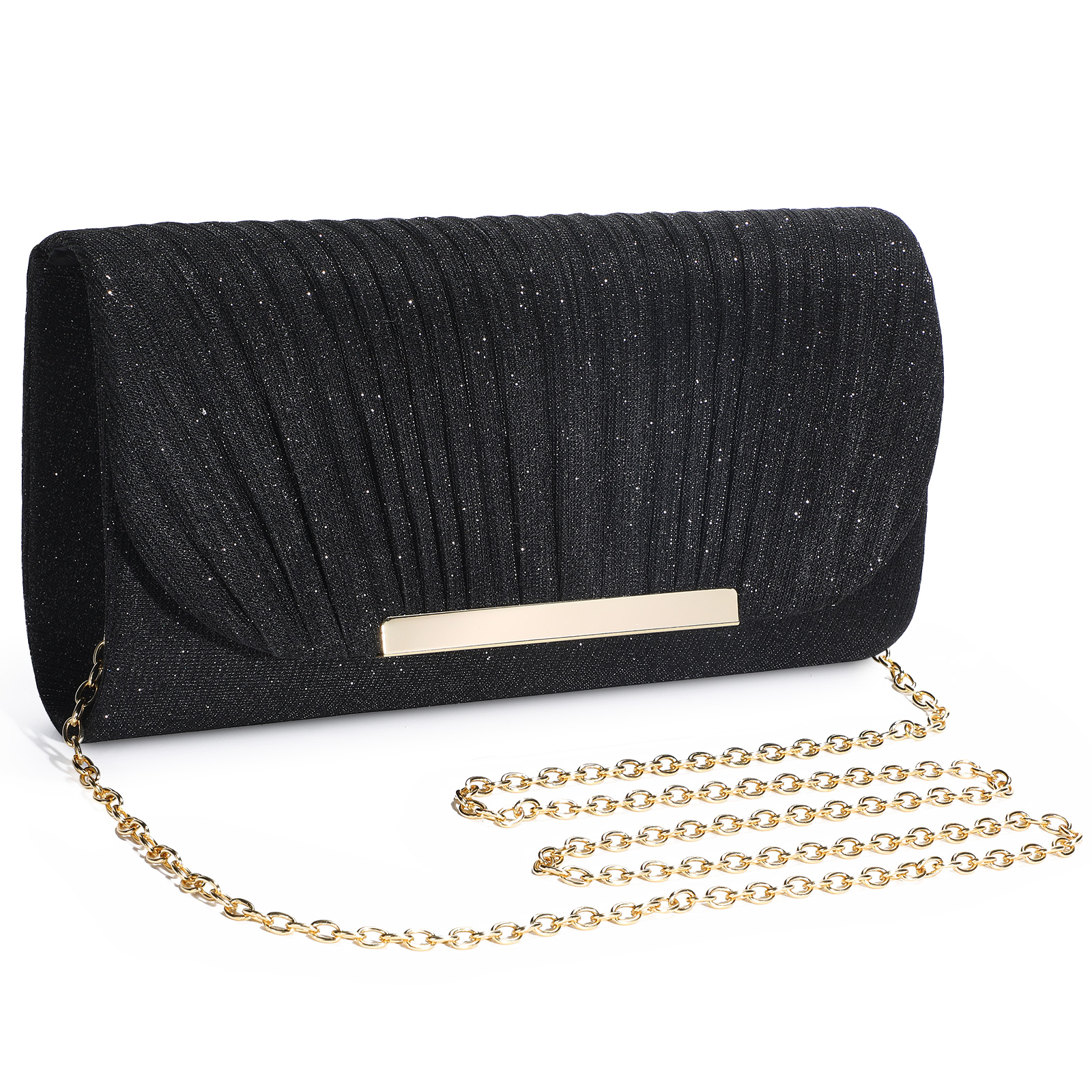 Women's Evening Bag Clutch Elegant Bridal Bag Wedding Handbag Small Shoulder Bag - Picture 11 of 39