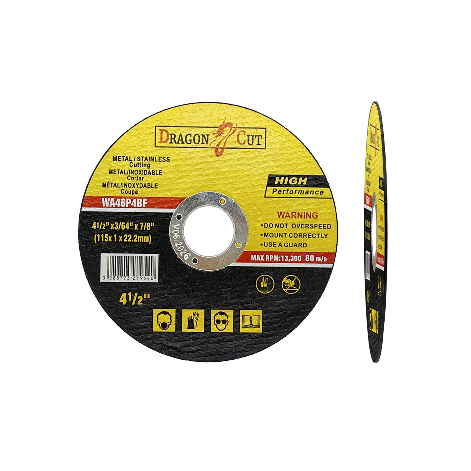 115mm 125mm Metal Cutting Slitting Blade Discs 1mm Ultra Thin for Angle Grinder - Picture 23 of 25