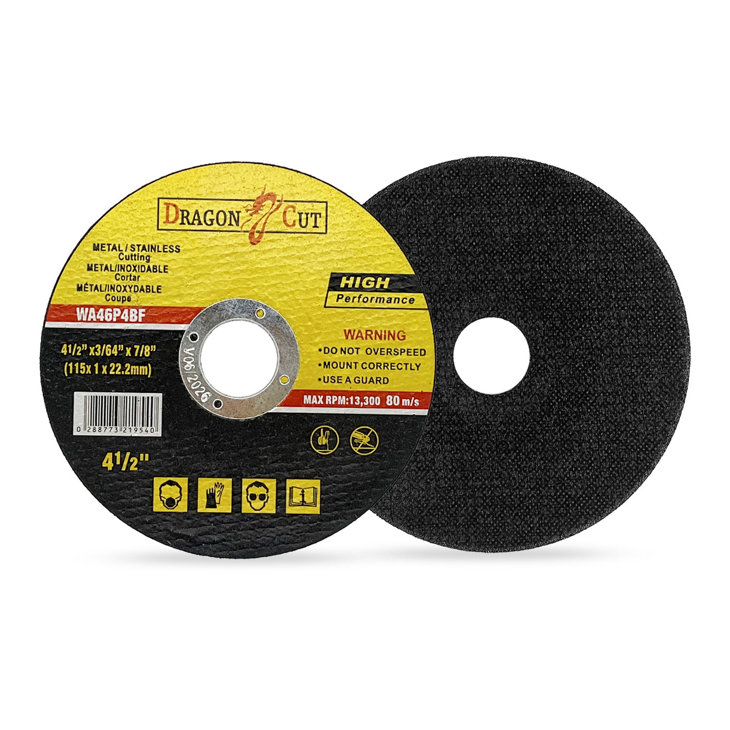 100 x 115mm 4.5" ULTRA THIN 1MM METAL CUTTING BLADE DISC 4 1/2" STEEL ANGLE NEW - Picture 15 of 16