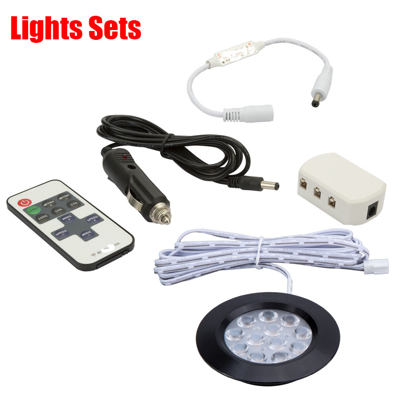 12V Recessed LED Spot Ceiling Lights Camper Van Caravan Motorhome Boat Downlight