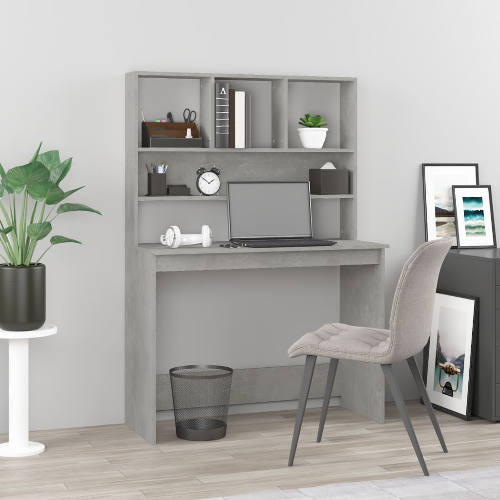 Modern Schreibtisch Bürotisch mit Regal Arbeitstisch Computertisch Gamingtisch - Bild 26 von 31