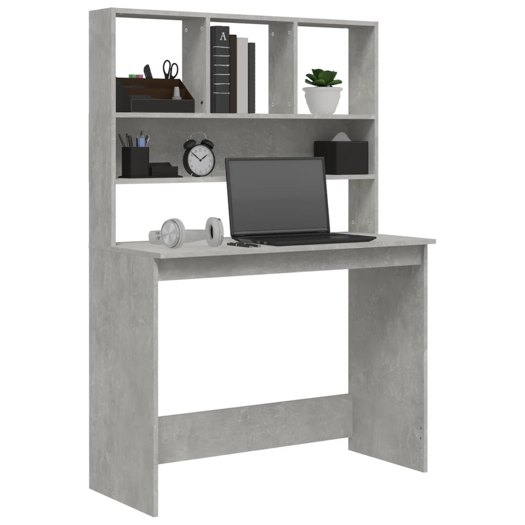 Schreibtisch mit Regal Computertisch Arbeitstisch Bürotisch PC Tisch Laptoptisch - Bild 36 von 60