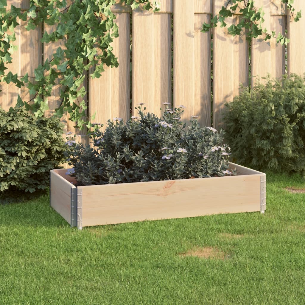 Palettenrahmen Set Holz Aufsatzrahmen für Europalette Garten Hochbeet Stapelbar - Bild 33 von 59