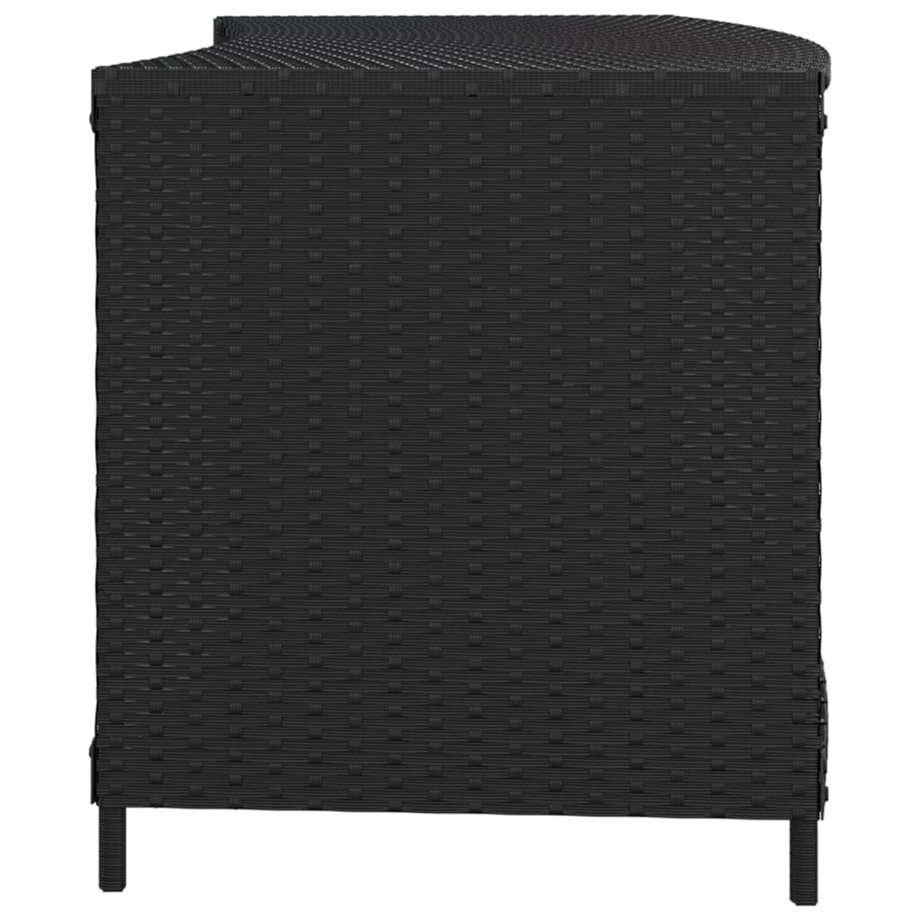Whirlpool-Stufen Umrandung Spa Massivholz Akazie und Poly Rattan Poolumrandung - Bild 27 von 84