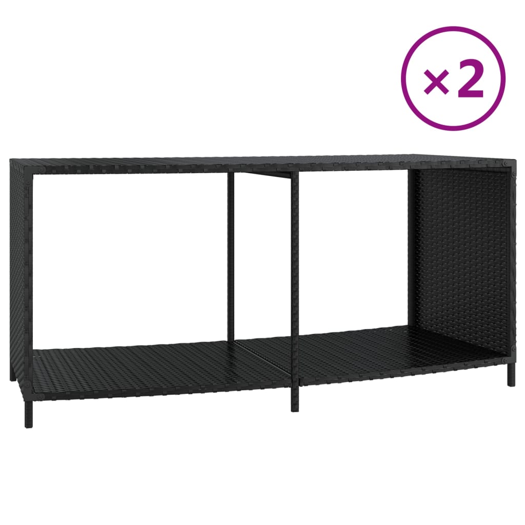 Whirlpool-Stufen Umrandung Spa Massivholz Akazie und Poly Rattan Poolumrandung - Bild 23 von 84