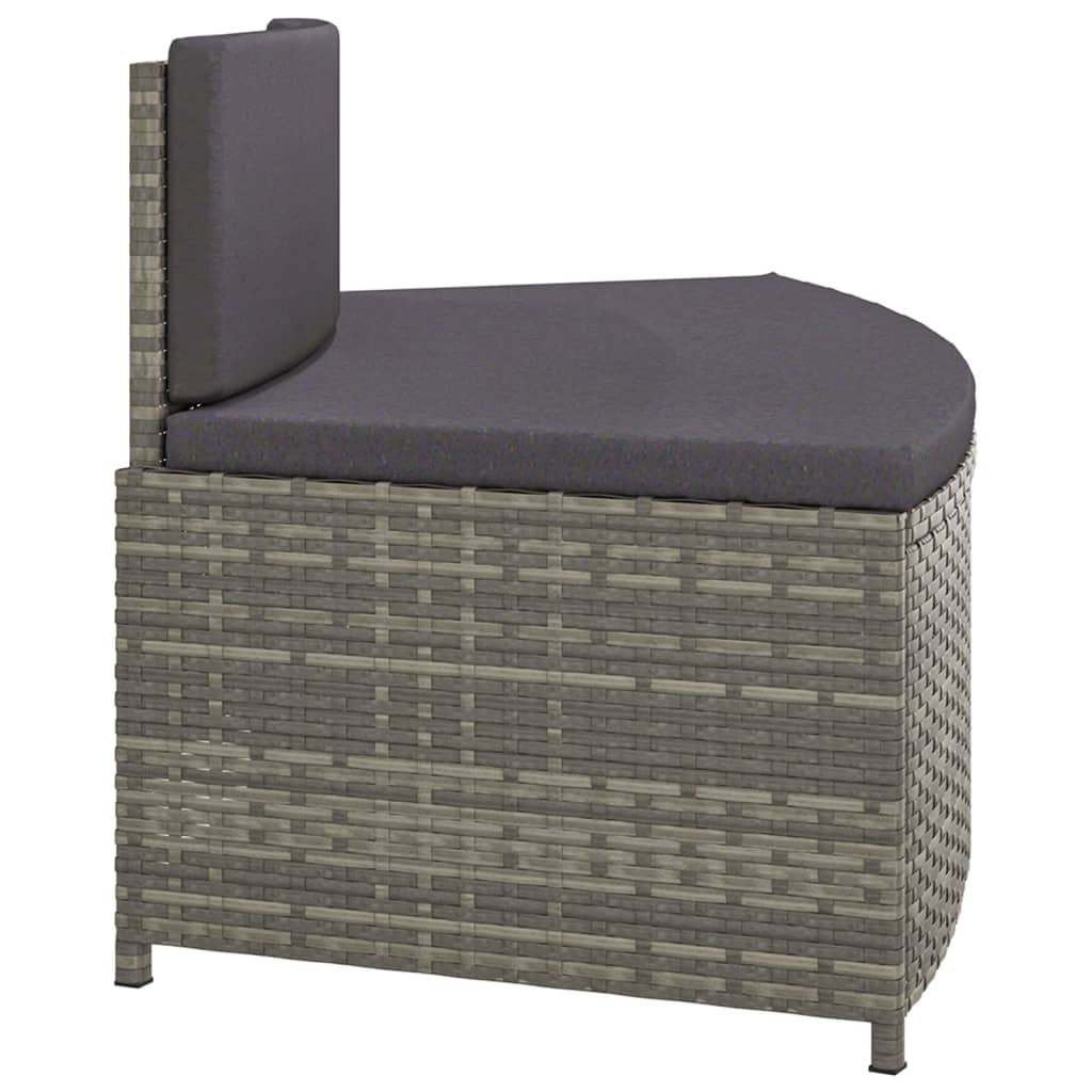 Whirlpool-Stufen Umrandung Spa Massivholz Akazie und Poly Rattan Poolumrandung - Bild 53 von 84