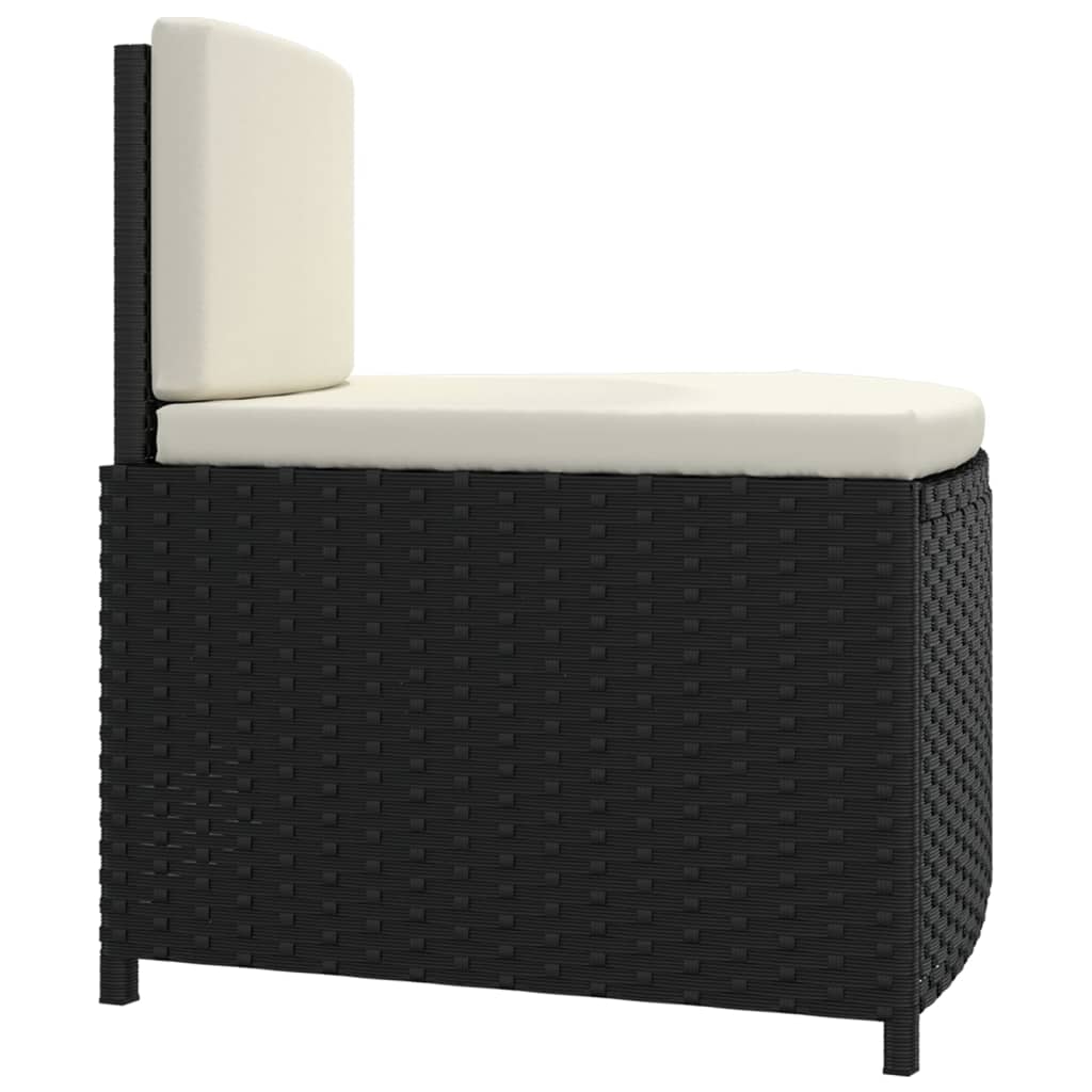 Whirlpool-Stufen Umrandung Spa Massivholz Akazie und Poly Rattan Poolumrandung - Bild 17 von 84
