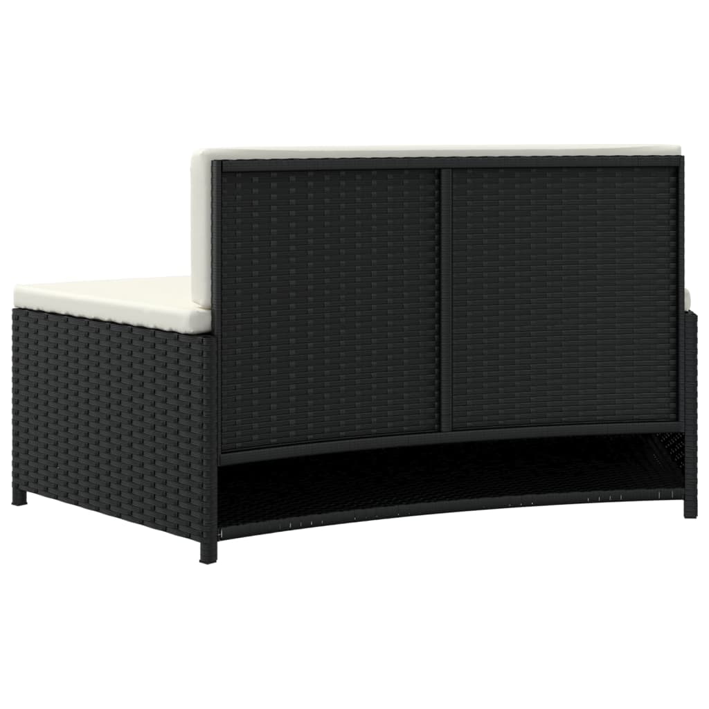 Whirlpool-Stufen Umrandung Spa Massivholz Akazie und Poly Rattan Poolumrandung - Bild 18 von 84