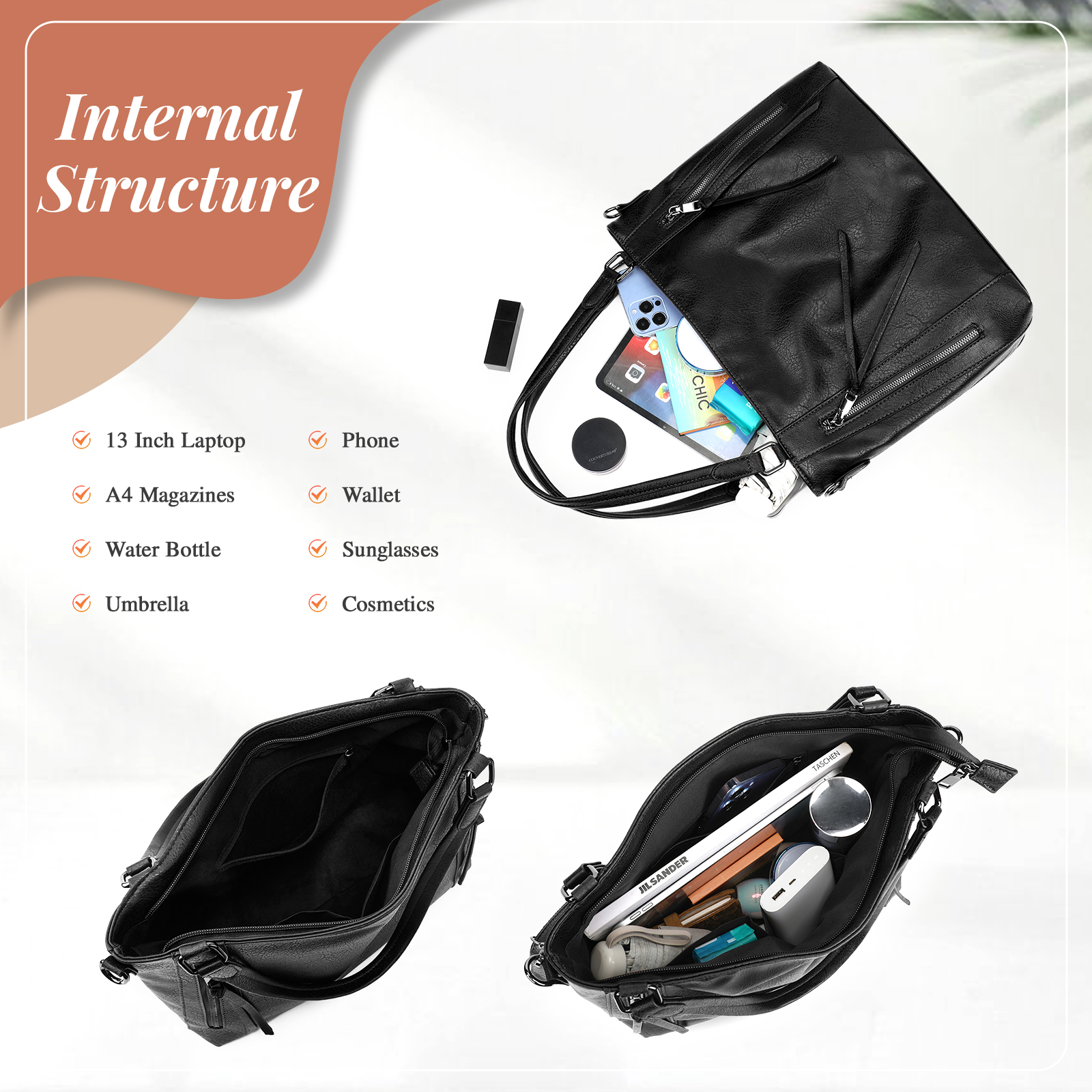 Damen Handtasche Leder Henkeltasche Top Griff Tasche Weiches Umhängetasche