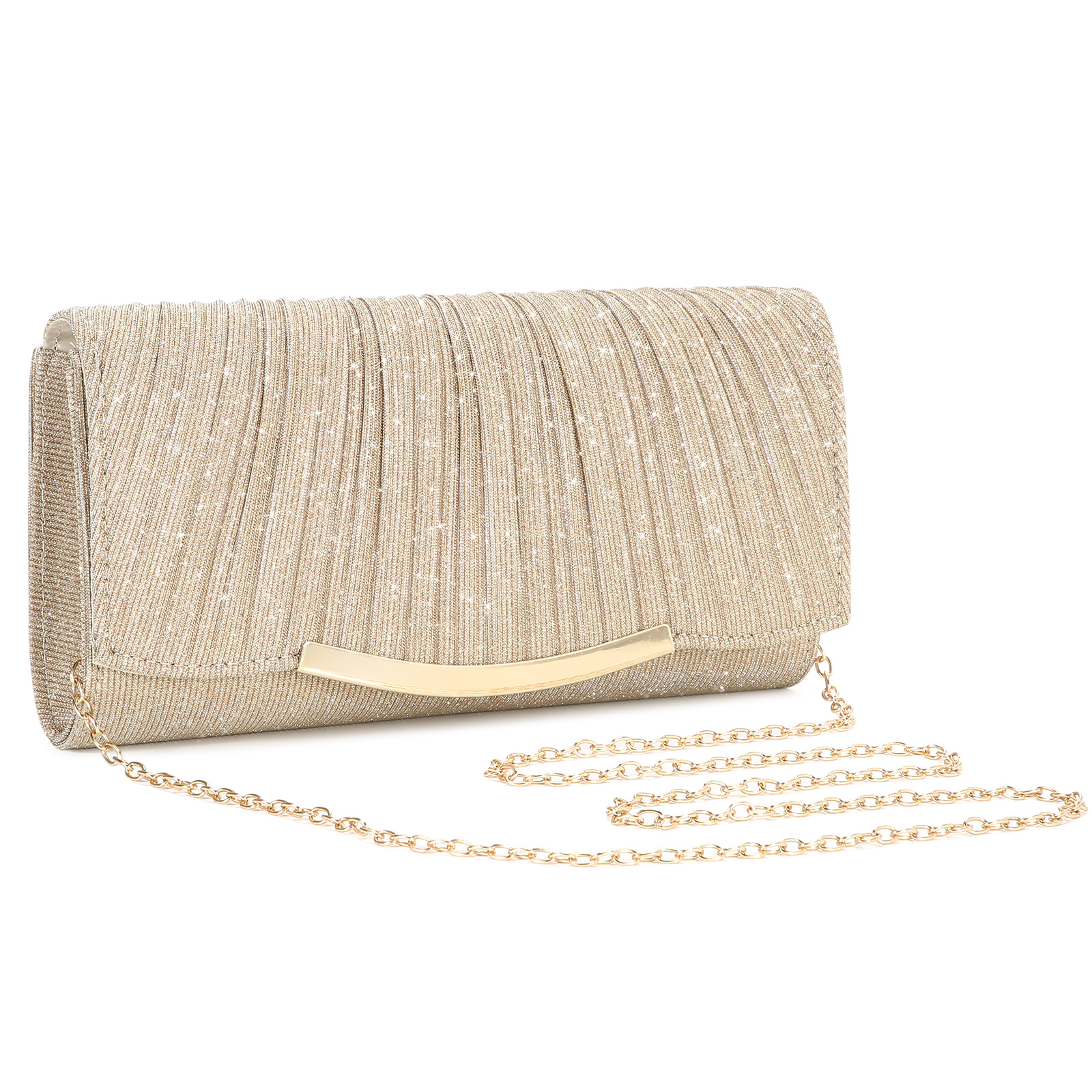 Women Evening Bag Clutch Purses Crossbody Sling Bag Wedding Prom Party Handbags - Picture 19 of 31