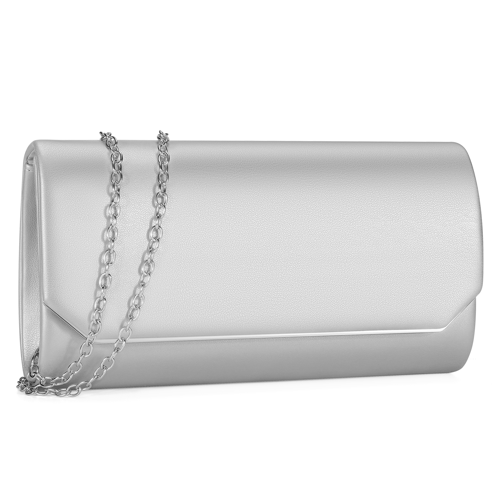 Women Evening Clutch Bag Designer Leather Handbag Bridal Wedding Cocktail Party - Picture 22 of 23