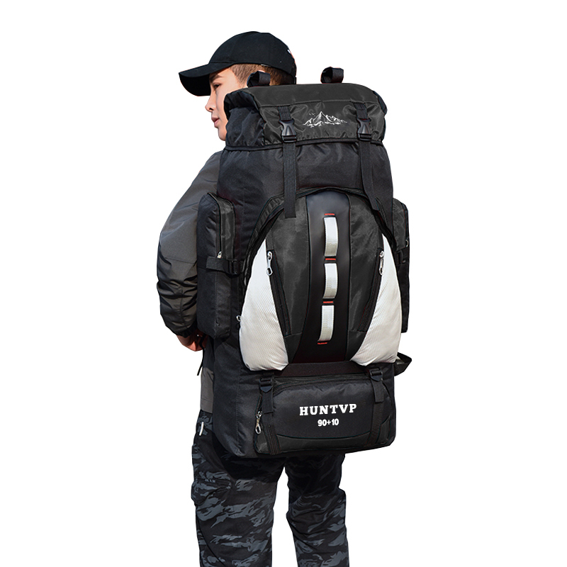30L 60L 80L 100L Hiking Camping Backpack Waterproof Travel Rucksack Luggage Bag - Picture 30 of 37