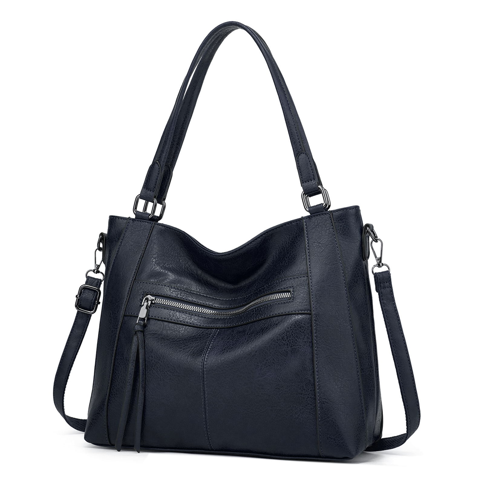 Large Women Tote Bags Shoulder Bag Designer Handbag Soft Leather Shopping Bag - Picture 21 of 35
