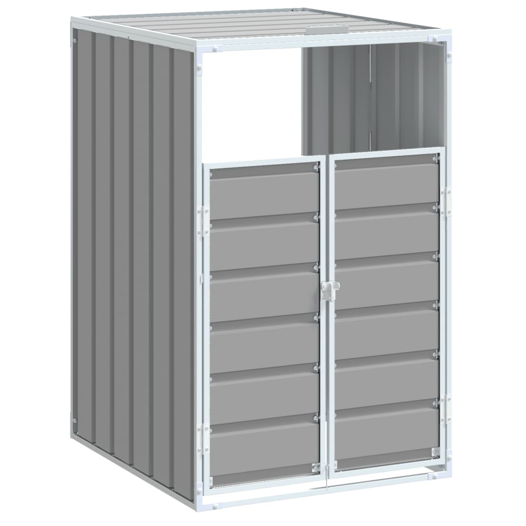 Mülltonnenbox für Tonnen Stahl Mülltonnenverkleidung Aufbewahrungsbox Müllbox - Bild 113 von 133