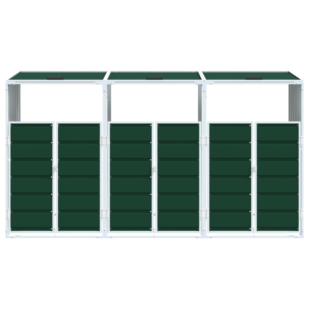 Mülltonnenbox für Tonnen Stahl Mülltonnenverkleidung Aufbewahrungsbox Müllbox - Bild 39 von 133