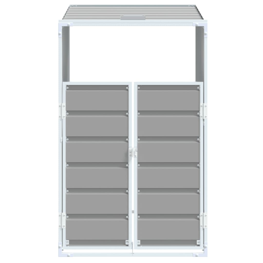 Mülltonnenbox für Tonnen Stahl Mülltonnenverkleidung Aufbewahrungsbox Müllbox - Bild 116 von 133