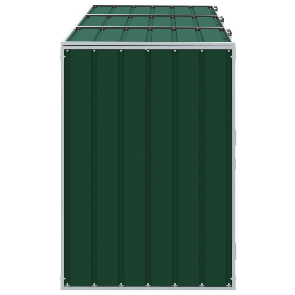 Mülltonnenbox für Tonnen Stahl Mülltonnenverkleidung Aufbewahrungsbox Müllbox - Bild 40 von 133