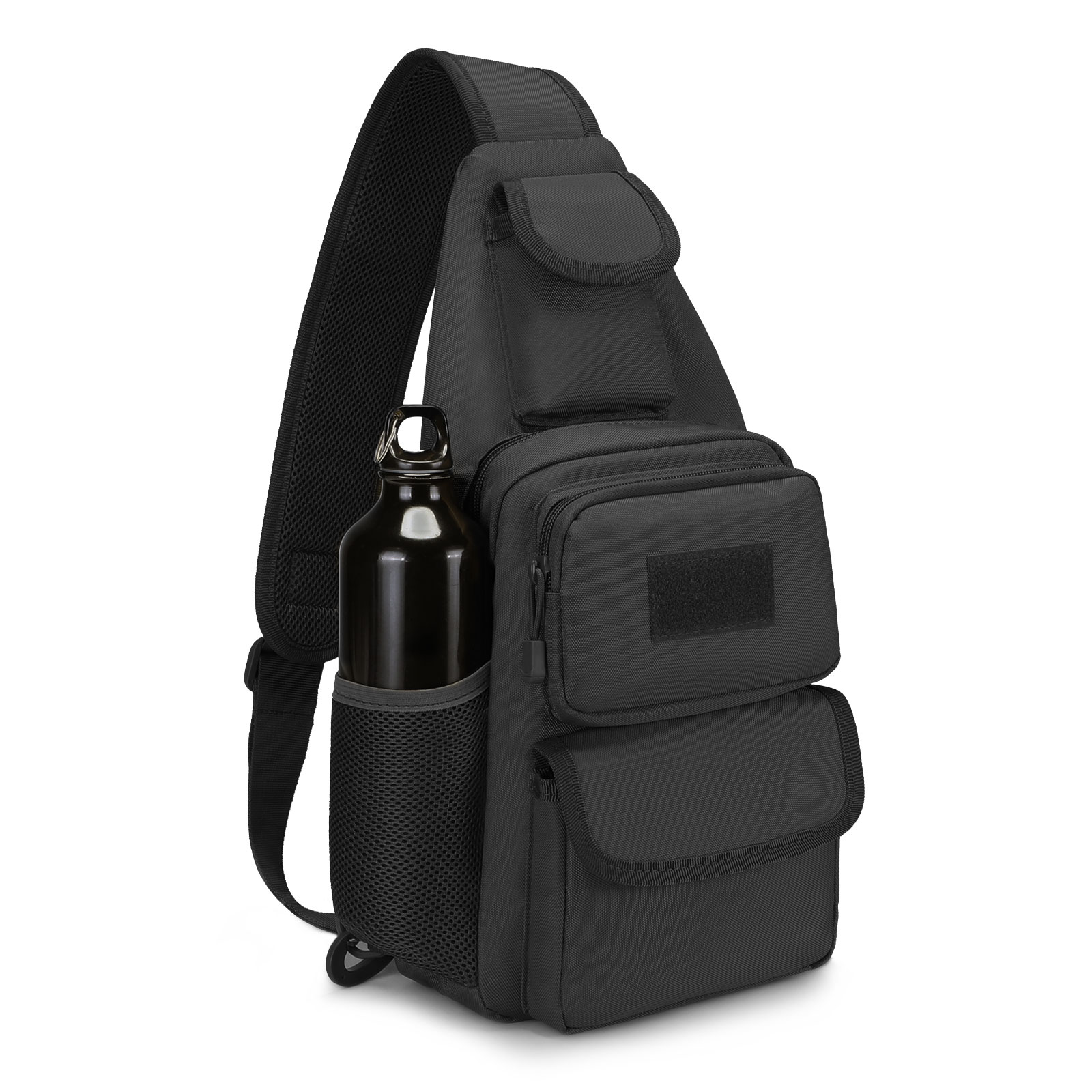 Tactical Sling Bag Small Shoulder Backpack Molle Chest Pack Daily Casual Daypack