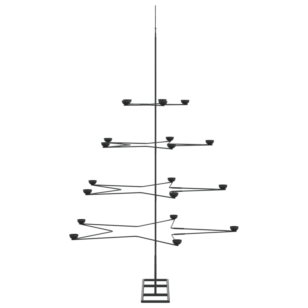 Metall-Weihnachtsbaum für Dekorationen Christbaum Tannenbaum DIY Deko Schwarz - Bild 29 von 32