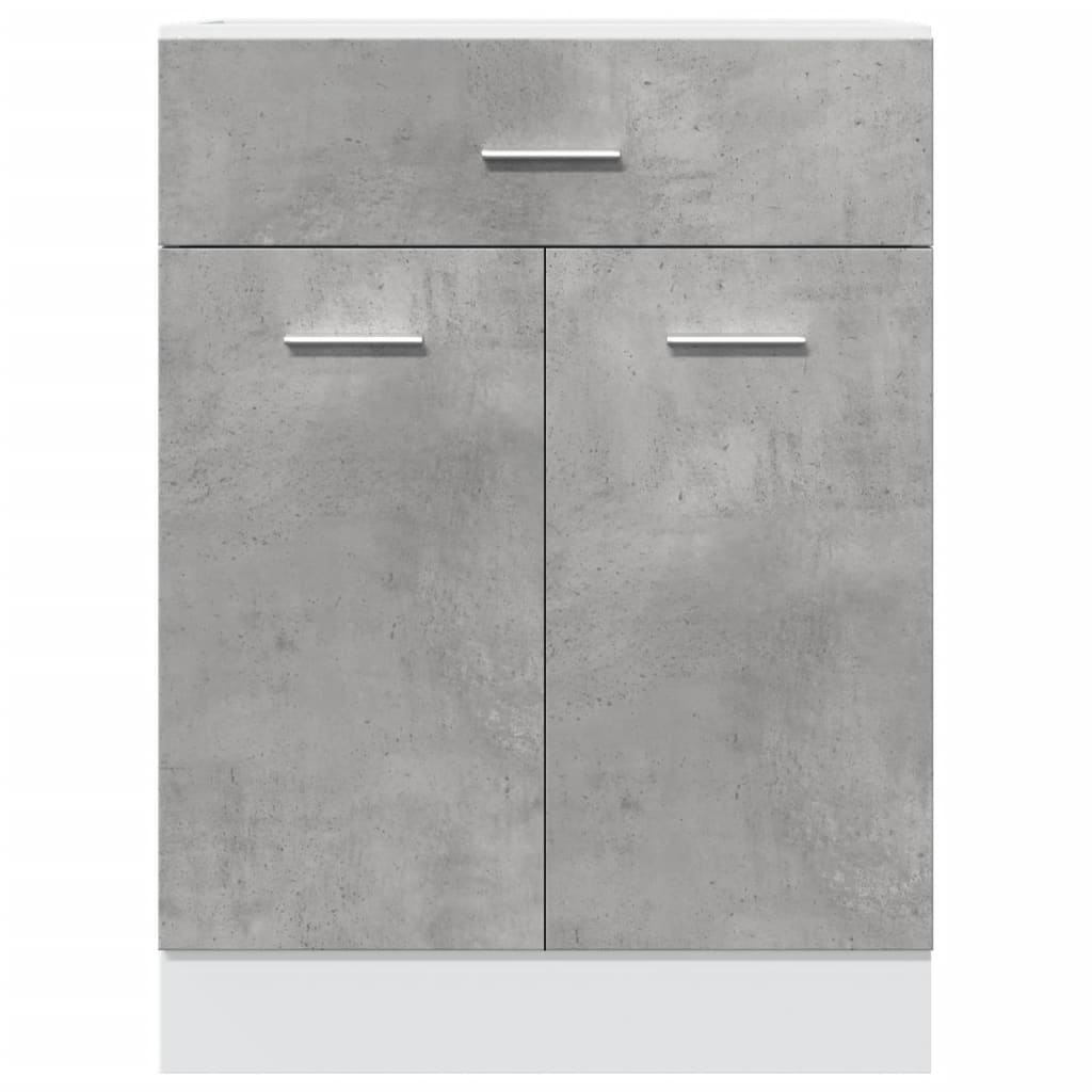 Betongrau Küchenschrank Hängeschrank Küchenzeile Küche Unterschrank Einbauküche - Bild 65 von 323