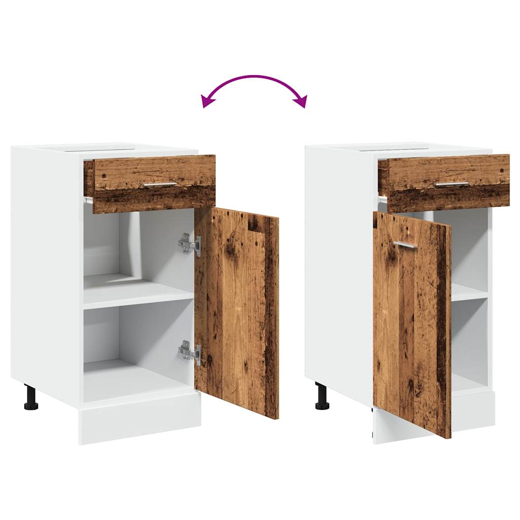 Altholz Küchenschrank Küchenzeile Einbauküche Unterschrank Hängeschrank Module - Bild 59 von 319