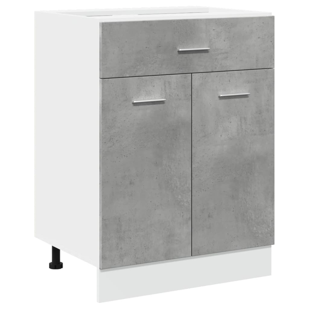 Betongrau Küchenschrank Hängeschrank Küchenzeile Küche Unterschrank Einbauküche - Bild 61 von 323