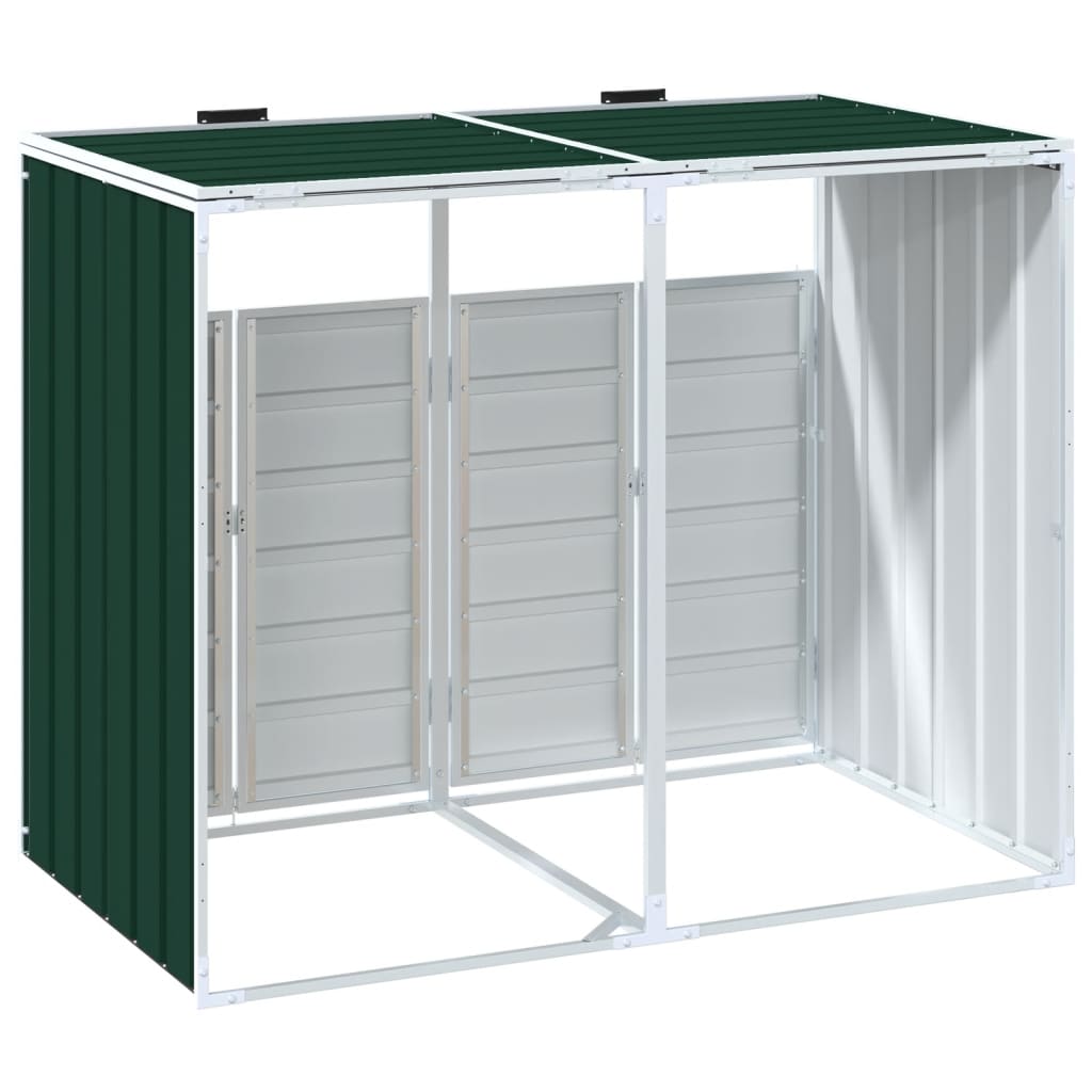 Mülltonnenbox für Tonnen Stahl Mülltonnenverkleidung Aufbewahrungsbox Müllbox - Bild 85 von 133