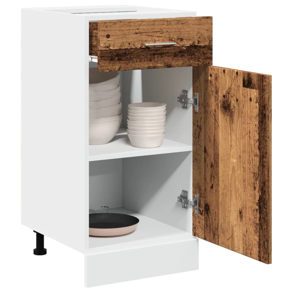 Altholz Küchenschrank Küchenzeile Einbauküche Unterschrank Hängeschrank Module - Bild 53 von 319