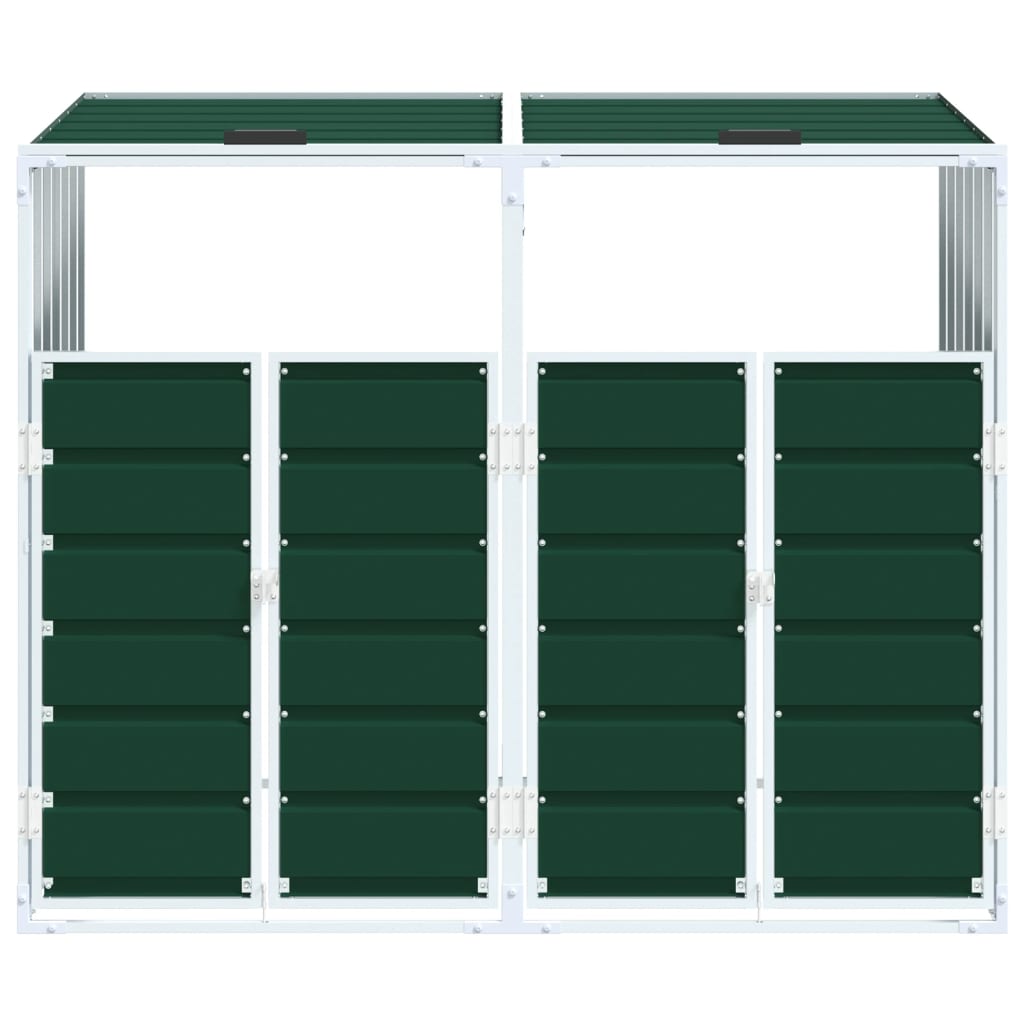 Mülltonnenbox für Tonnen Stahl Mülltonnenverkleidung Aufbewahrungsbox Müllbox - Bild 83 von 133