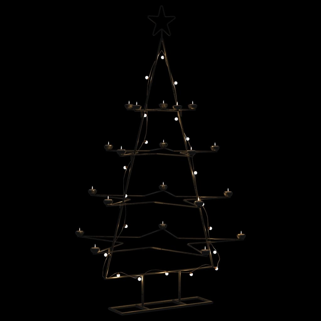 Metall-Weihnachtsbaum für Dekorationen Christbaum Tannenbaum DIY Deko Schwarz - Bild 26 von 32