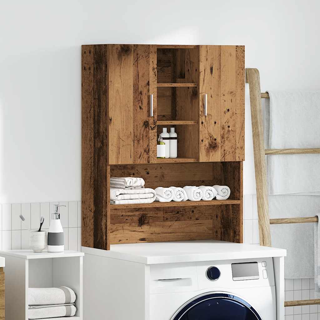 Waschmaschinenschrank Waschmaschinenregal Waschmaschinenregal Badschrank Schrank - Bild 132 von 153