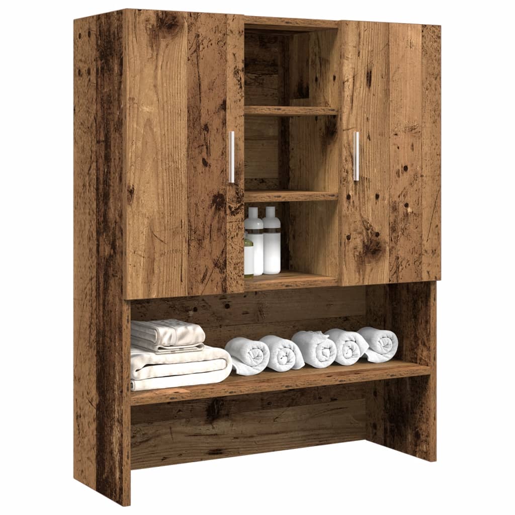 Waschmaschinenschrank Waschmaschinenregal Waschmaschinenregal Badschrank Schrank - Bild 131 von 153
