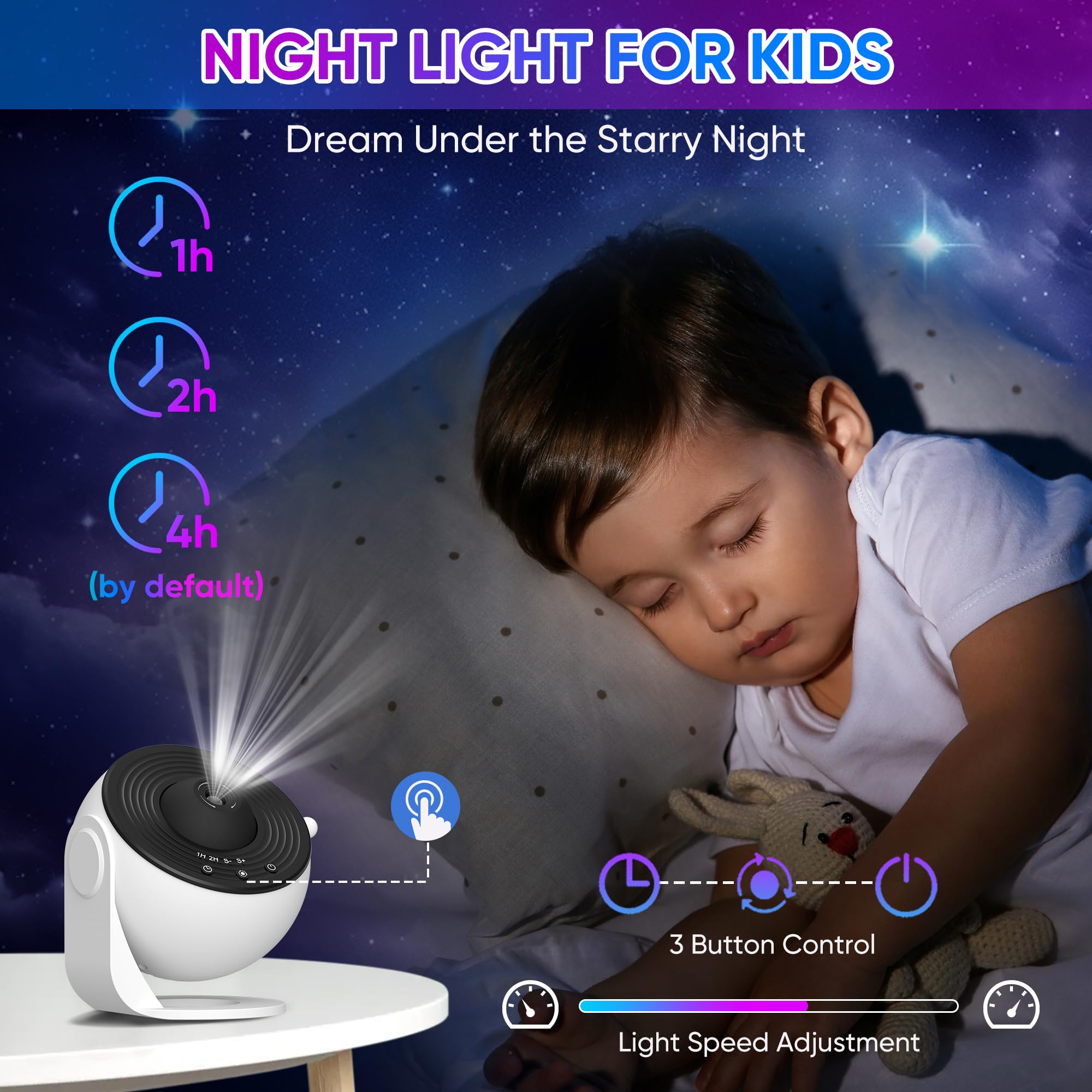 Galaxy Projector 13-In-1 HD Planetarium Star Projector Sky Constellation Night