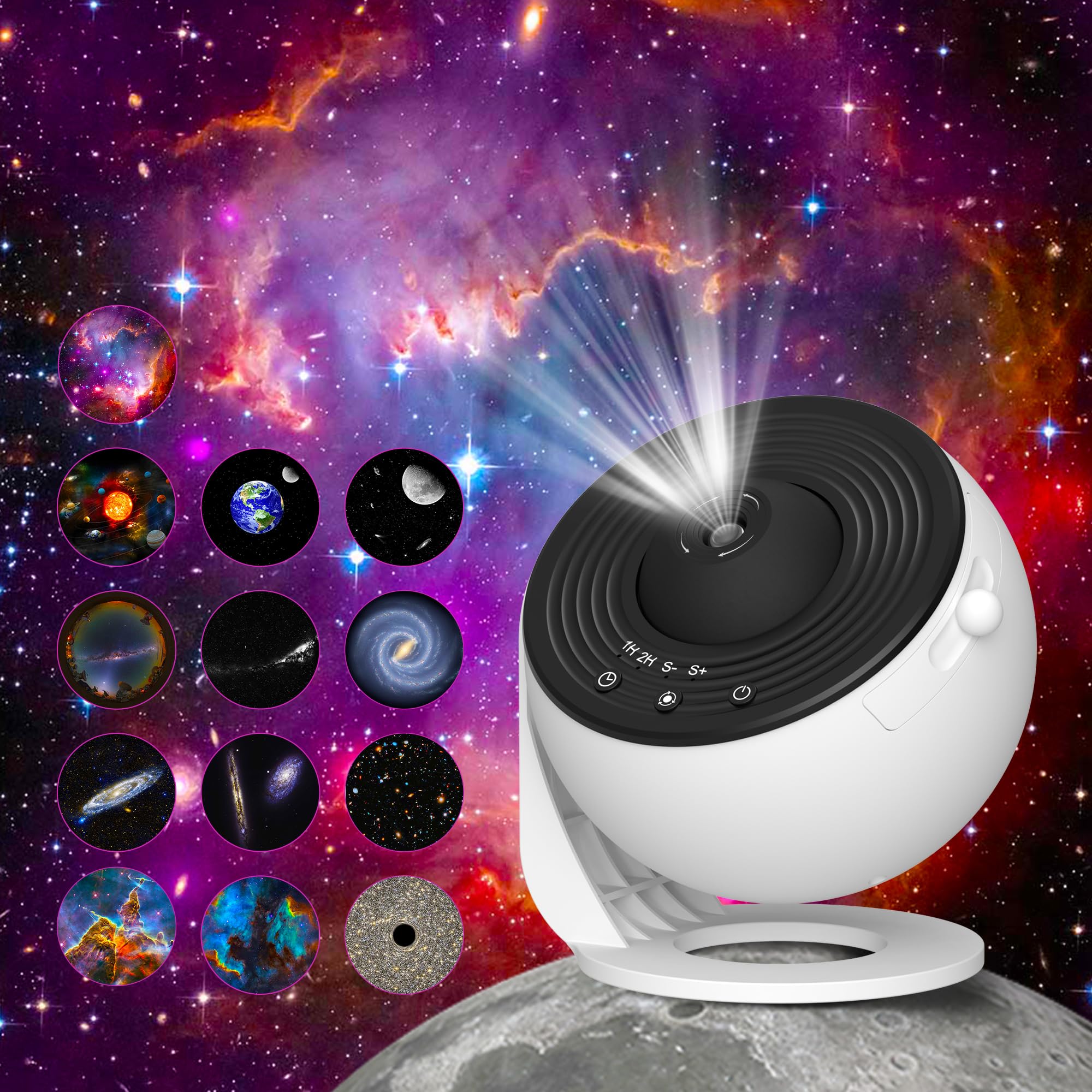 Galaxy Projector 13-In-1 HD Planetarium Star Projector Sky Constellation Night